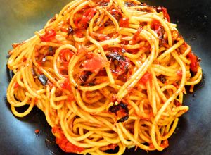 ☺トマト水煮缶で簡単♪暗殺者のパスタ☺-レシピのメイン写真