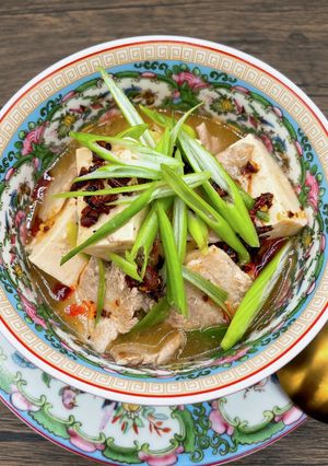 簡単☆豚バラ白麻婆豆腐-レシピのメイン写真