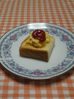 ふわふわ卵のトースト-レシピのメイン写真