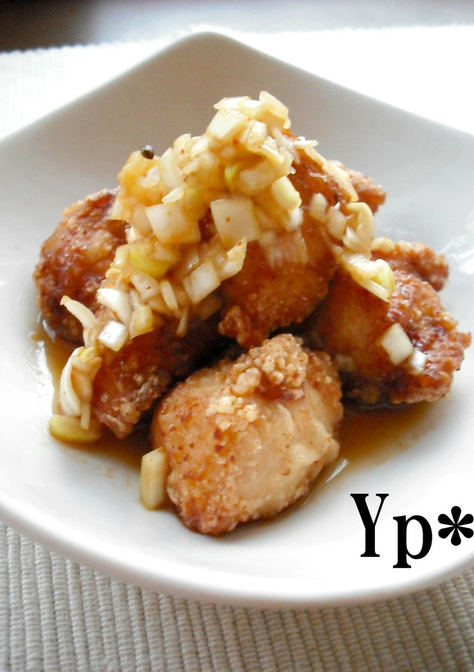 *鶏のから揚げ～ねぎソース～*-レシピのメイン写真