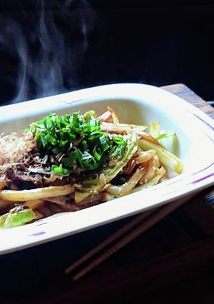 冷凍うどんで簡単ランチ♪焼きうどん-レシピのメイン写真