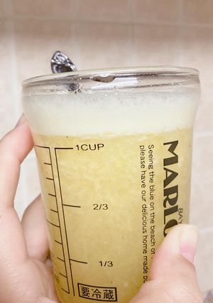 パイナップル酵素の咳止めドリンク(喉用)-レシピのメイン写真