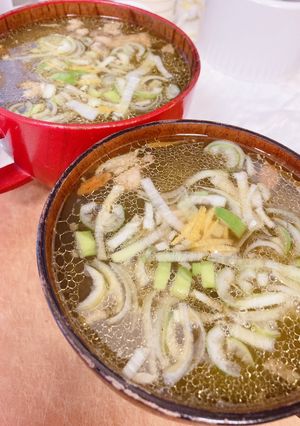 コラーゲンと薬膳の咳止めスープ(肺用)-レシピのメイン写真