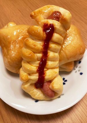 簡単！ソーセージロールパン-レシピのメイン写真