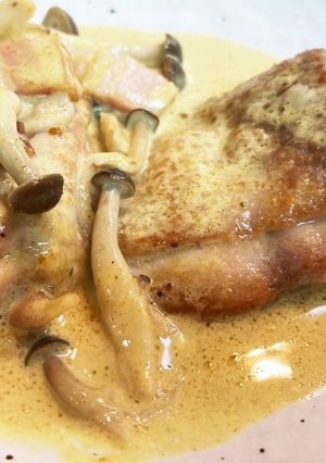 チキンのカレークリームソース-レシピのメイン写真