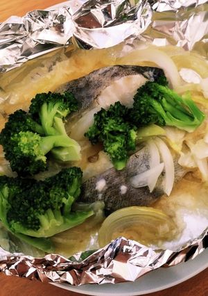 鱈の味噌マヨホイル焼き-レシピのメイン写真