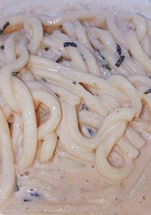 たらこソースのうどん-レシピのメイン写真
