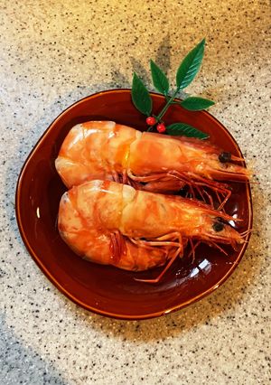 お節に！海老の旨煮　薄甘くって美味しい-レシピのメイン写真
