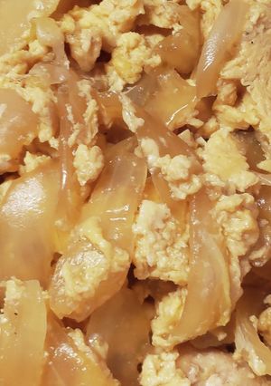 玉葱の親子丼-レシピのメイン写真