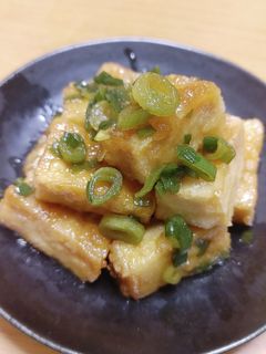 高野豆腐の揚げ出し-レシピのメイン写真