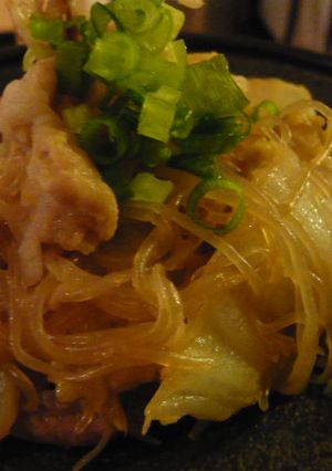 豚肉と白滝の炒め物-レシピのメイン写真