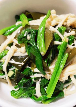 えのきとほうれん草の和え物-レシピのメイン写真