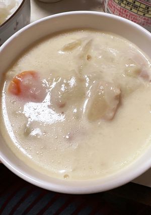 離乳食も☆カブのなんちゃってシチュー-レシピのメイン写真