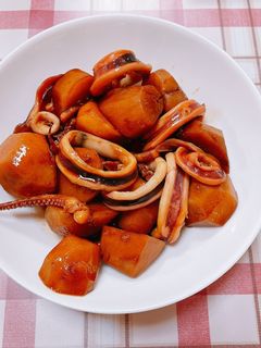 イカと里芋の煮物-レシピのメイン写真