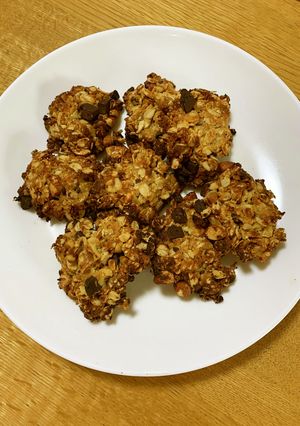 チョコナッツオートミールクッキー-レシピのメイン写真