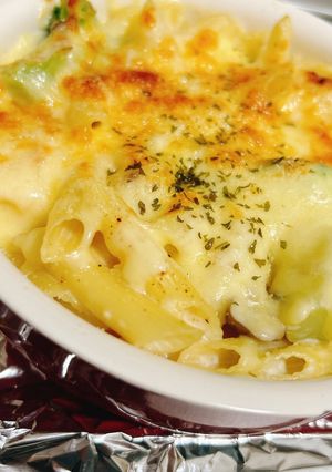 【チーズたっぷり】エビとしめじのグラタン-レシピのメイン写真