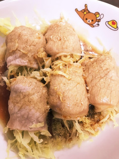 レンジでキャベツの豚肉巻き-レシピのメイン写真