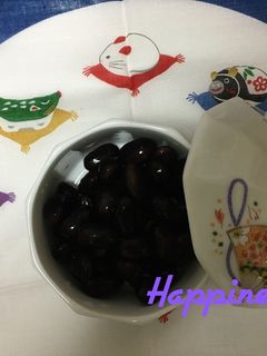 無水鍋でふっくら黒豆-レシピのメイン写真