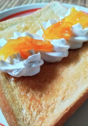 ホイップマーマレードトースト☆-レシピのメイン写真