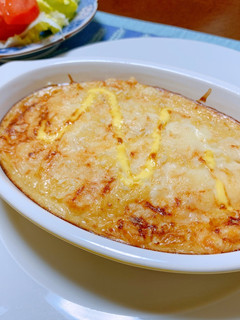 お腹に優しい♡長芋とお豆腐のグラタン♡-レシピのメイン写真