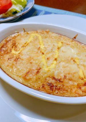 お腹に優しい♡長芋とお豆腐のグラタン♡-レシピのメイン写真
