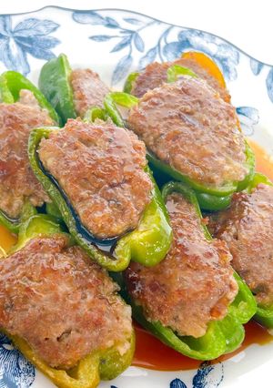 簡単♪剥がれないピーマンの肉詰め-レシピのメイン写真