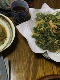 春菊の天ぷら かき揚げ風-レシピのメイン写真