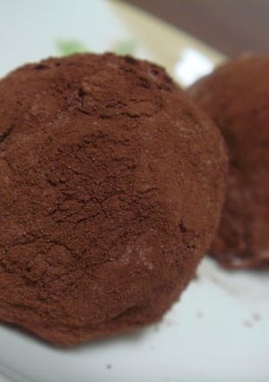やわらかコラボ♥絹ごし生チョコ大福-レシピのメイン写真
