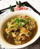舞茸カレー蕎麦！我が家の年越し蕎麦