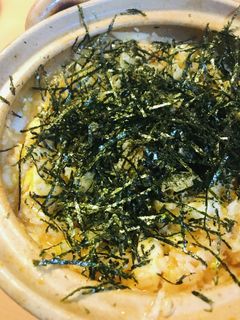 鍋の素で●豆腐&ネギのキムチ鍋雑炊-レシピのメイン写真