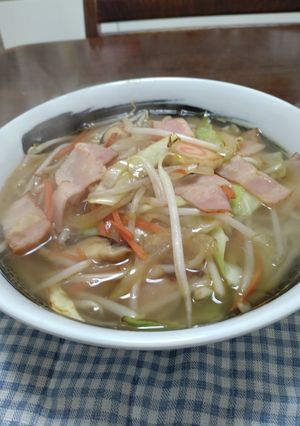 タンメン(市販品を使って)-レシピのメイン写真