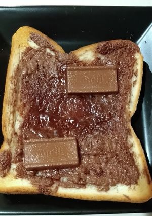 悪魔的おいしさチョコバタートースト-レシピのメイン写真