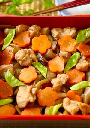 簡単☆お節の煮物(筑前煮)-レシピのメイン写真