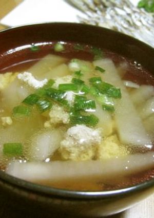 大根の鶏かきたま汁-レシピのメイン写真