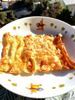 開きちくわの、チーズ焼き-レシピのメイン写真