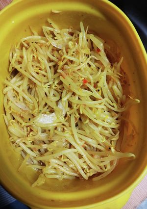 うちのおせちに必須なカレーもやし-レシピのメイン写真