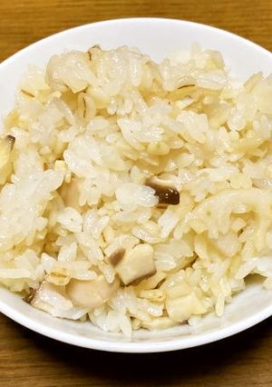 後混ぜで、蓮根の炊き込みご飯風-レシピのメイン写真