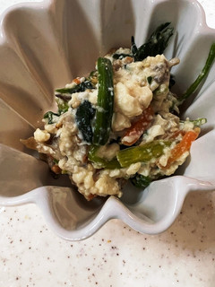 絹豆腐でも簡単白和え-レシピのメイン写真