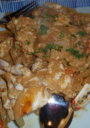 レストランの味☆渡りガニのカレー卵炒め-レシピのメイン写真