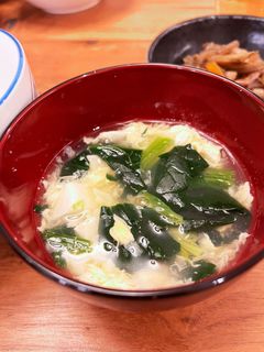 ほうれん草のかき玉汁-レシピのメイン写真