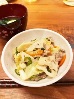 大葉入りでサッパリ☆肉野菜炒め-レシピのメイン写真