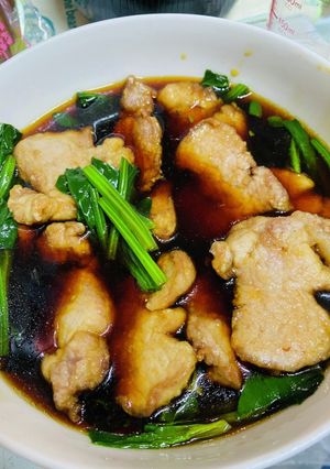 豚ヒレ肉とほうれん草の揚げ漬け-レシピのメイン写真