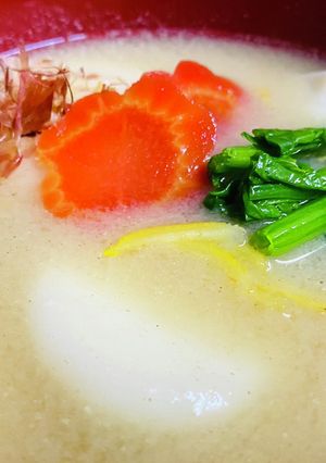 ほっっっ。。。となる白みそのお雑煮♪-レシピのメイン写真