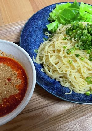 広島つけ麺(マルちゃん正麺冷し中華で！)-レシピのメイン写真