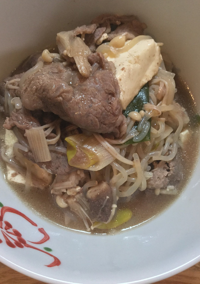 きのこ多め、すきやき風煮-レシピのメイン写真