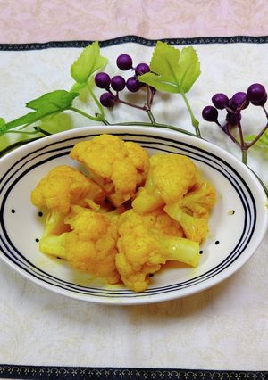 カリフラワーのカレー味マリネ-レシピのメイン写真