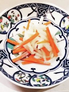 簡単!美味しい!紅白なます-レシピのメイン写真