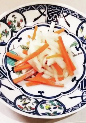 簡単！美味しい！紅白なます-レシピのメイン写真