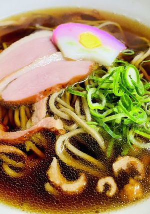 【鴨だし蕎麦】合鴨スモーク切れ端で〜-レシピのメイン写真