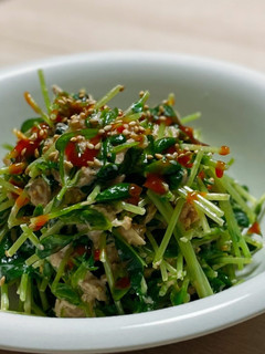 豆苗ツナサラダ-レシピのメイン写真